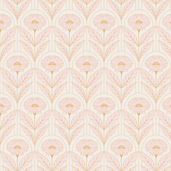 Victorian Floral in Pink