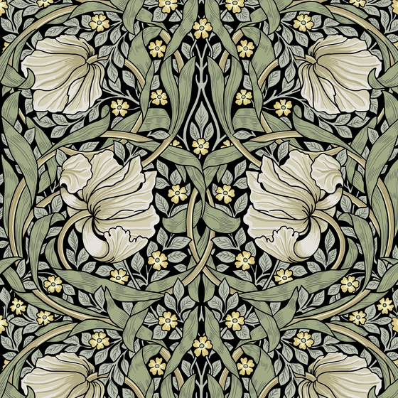 Pimpernel by William Morris Wallpaper X Uta Naumann