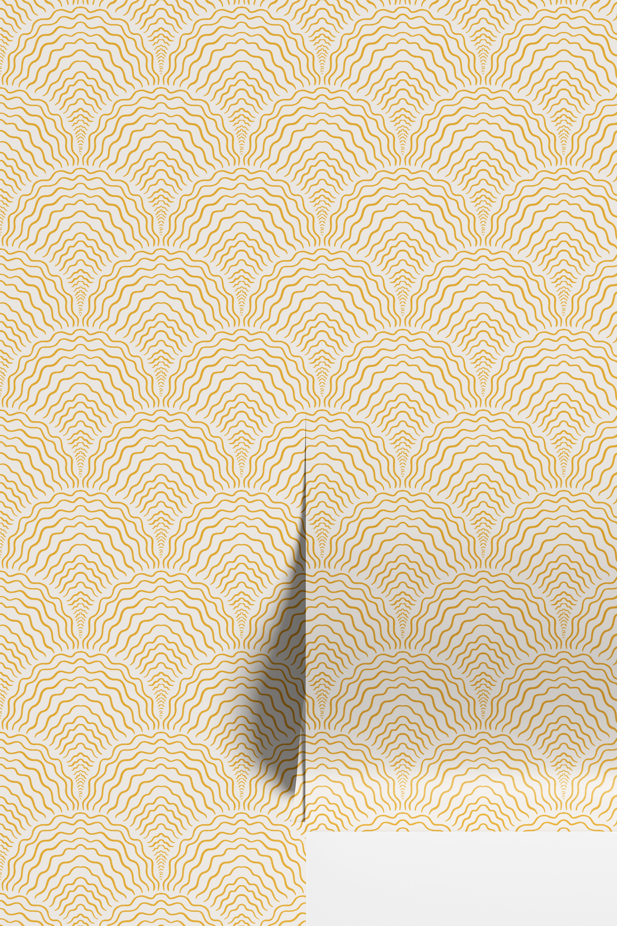 Wavy Scallops - Yellow