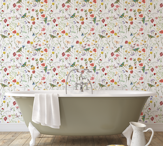 Whimsy Meadow Wallpaper X Uta Naumann