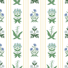  Rosemary Wallpaper in White X Kate Clay