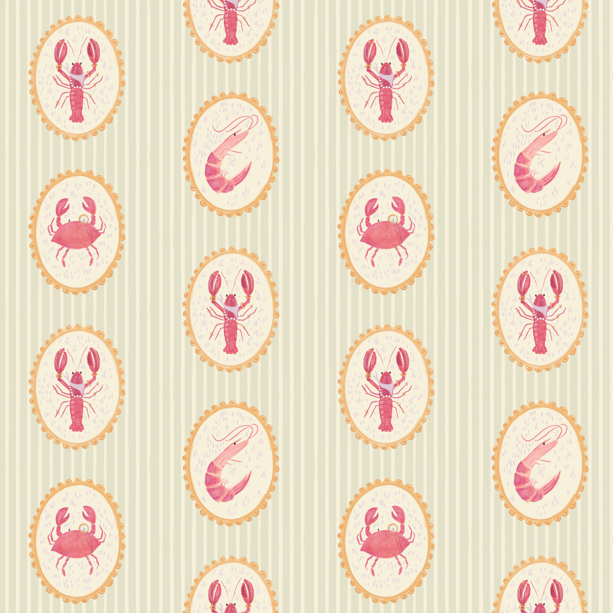 Fancy Crustaceans - Yellow