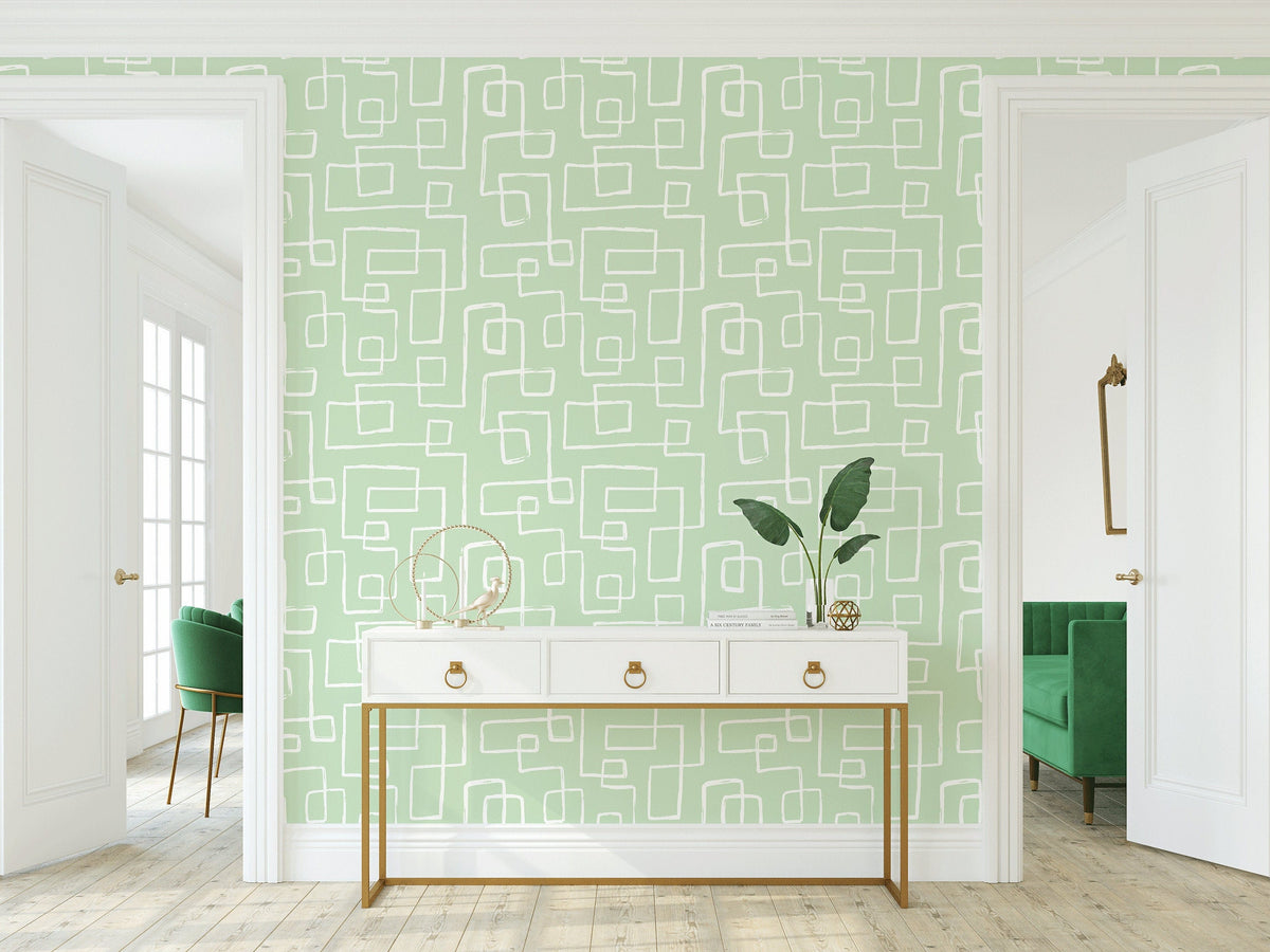 Abstract - Light Green